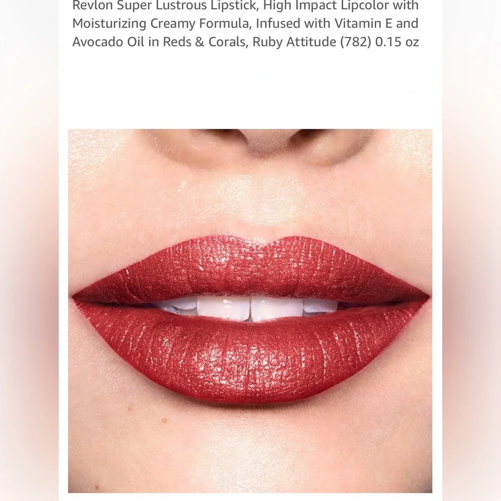 Revlon Ruby Attitude Super Lustrous Lipstick